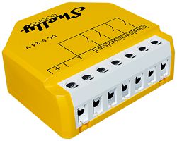 EB-RF-Binäreingang Shelly Wave i4 DC 4×Eing Z-Wave 5…24V DC gelb