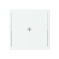 Tasterabdeckung ABB SIDUS touch 1-fach "Taster-Beleuchtung" weiss