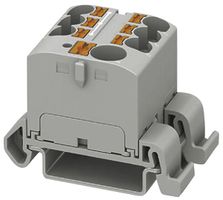 Verteilerblock PX PTFIX 10/6X4-NS35A GY