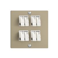 Audiodose EDIZIOdue F 4×sand ITplus Klemmanschluss für 4 LS