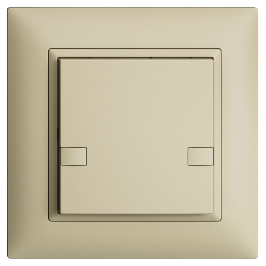 UP-KNX-Taster RGB EDUE FMI, 250mW, o.LED, 1×Taste, 2×Tastenb., van