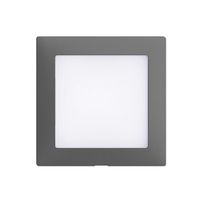 Kit frontale EDIZIOdue grigio scuro 60×60mm per lampada LED