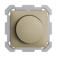 UP-LED-Universal-Drehdimmer EDIZIOdue FM, 4…200W/400W/VA sand