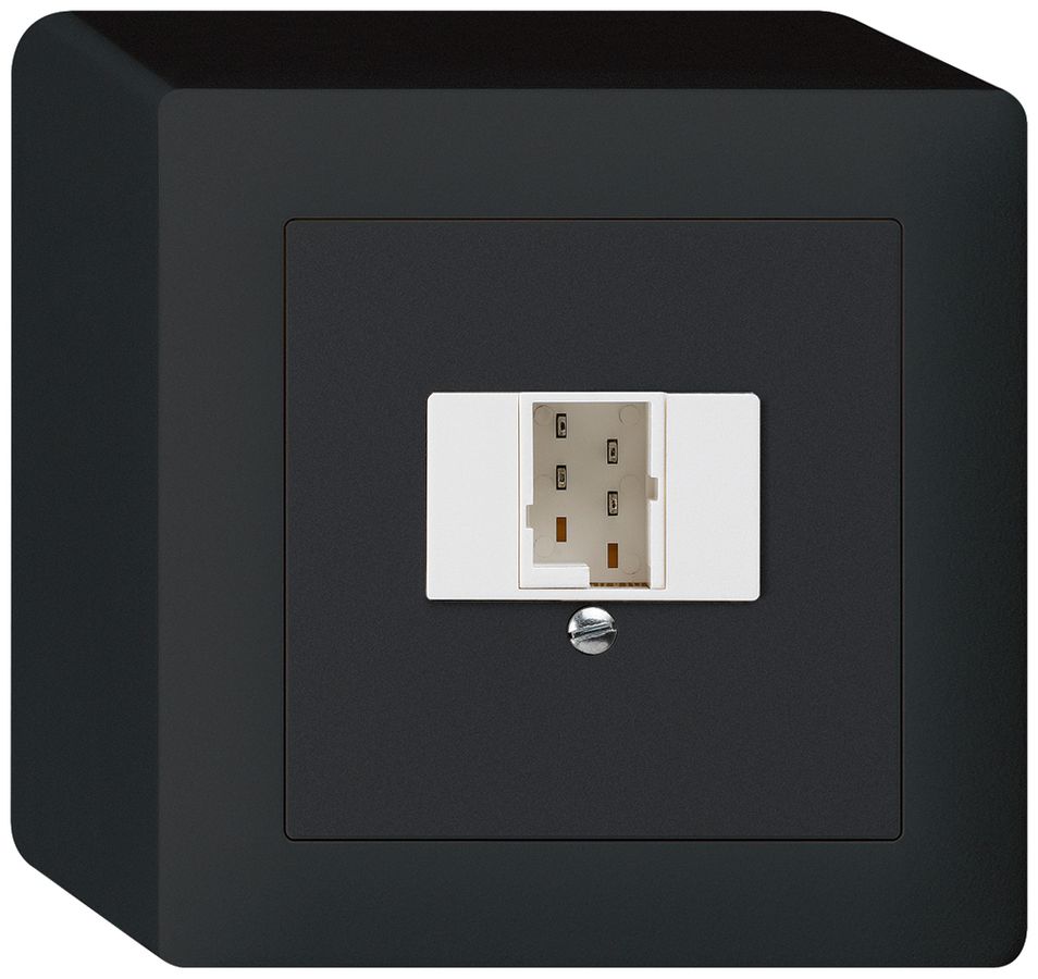 Boîte AP kallysto 1×TT83 noir