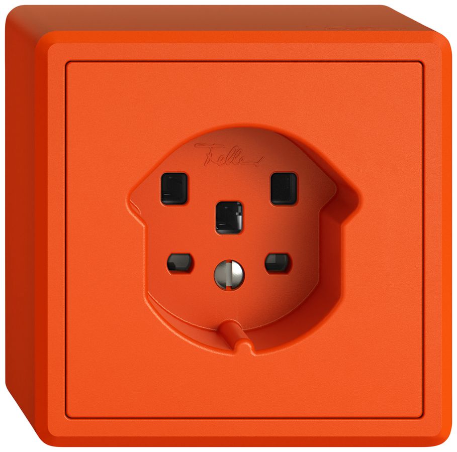 AP-Steckdose EDIZIO.liv SNAPFIX® 1×T25 or