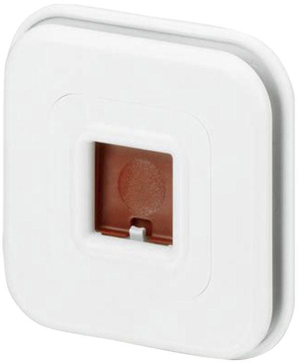 Contact à poussoir d'alarme ENC ABB NDU/W, blanc