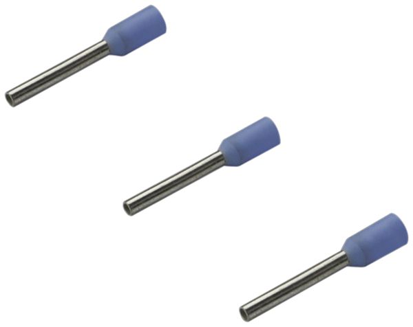 Embout de câble Rittal AS 4050.754 0.25mm² 8mm bleu 500pcs
