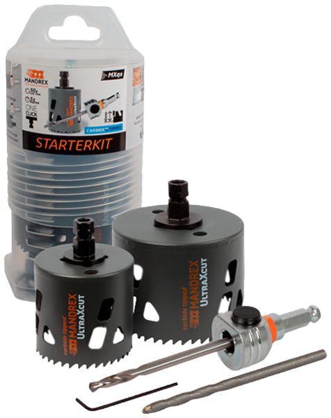 Jeu de scies à cloche MANDREX UltraXcut 5 outils