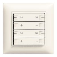 UP-Dimmer ZEP 2K/4T Zentral-Nebenstelle Szene EDIZIOdue weiss