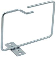 Kabelführung ROLINE vorne 57×100×140mm Metall rostfreier Stahl