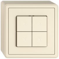 AP-Storenschalter EDIZIO.liv SNAPFIX® 10A 250V 4 Tasten 2 Kanäle cr