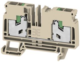 Durchgangs-Reihenklemme 0.5…4mm² 41A 1000V TH35/G32 beige