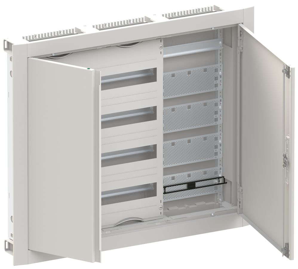 Distributeur ENC ABB ComfortLine 4 rangées 96UM avec porte 865×714×125mm