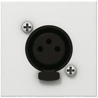 Prise XLR INC MOS blanc 3L femelle