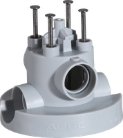 Lampendübel AGRO mit 4 Einführungen M20/25