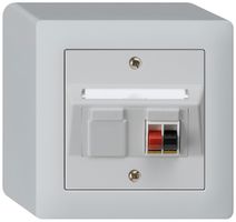 Presa AP audio kallysto 1×grigio chiaro morsetto per 1 altoparlante