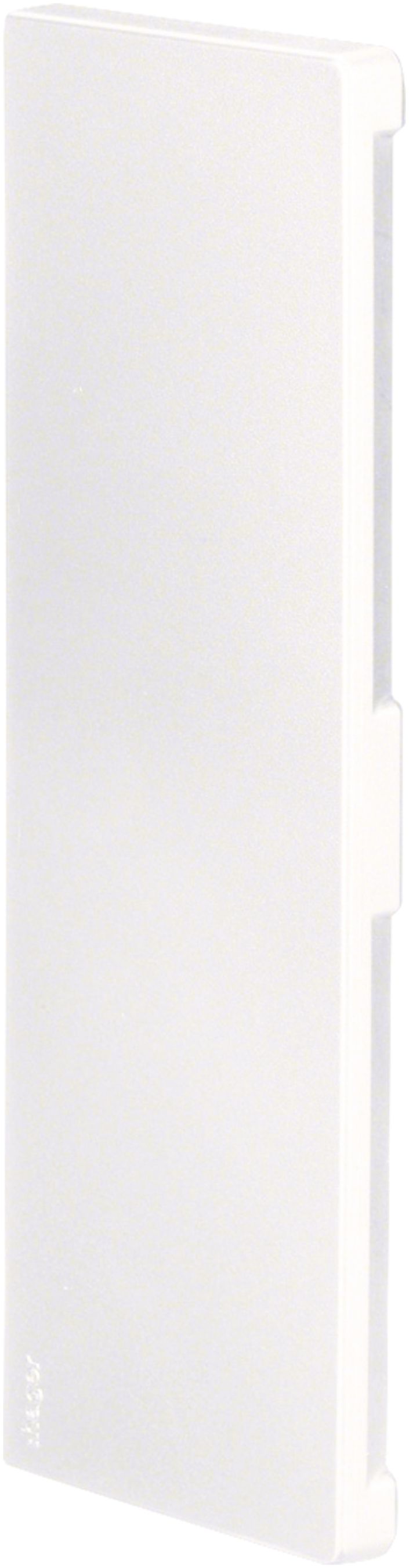 Endstück tehalit BR 68×210mm Oberteil 2×80mm halogenfrei verkehrsweiss