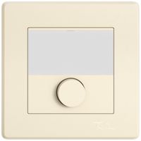 UP-Montageset EDIZIO.liv SNAPFIX® für Sonnerie-Drucktaster mit Namensschild cr