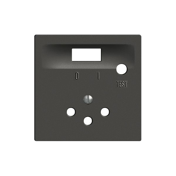 Frontplatte FI T12 EDIZIOdue schwarz