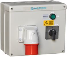 AP-Notstrom-Einspeisung Walther-Werke 32A mit Kontrolltaster