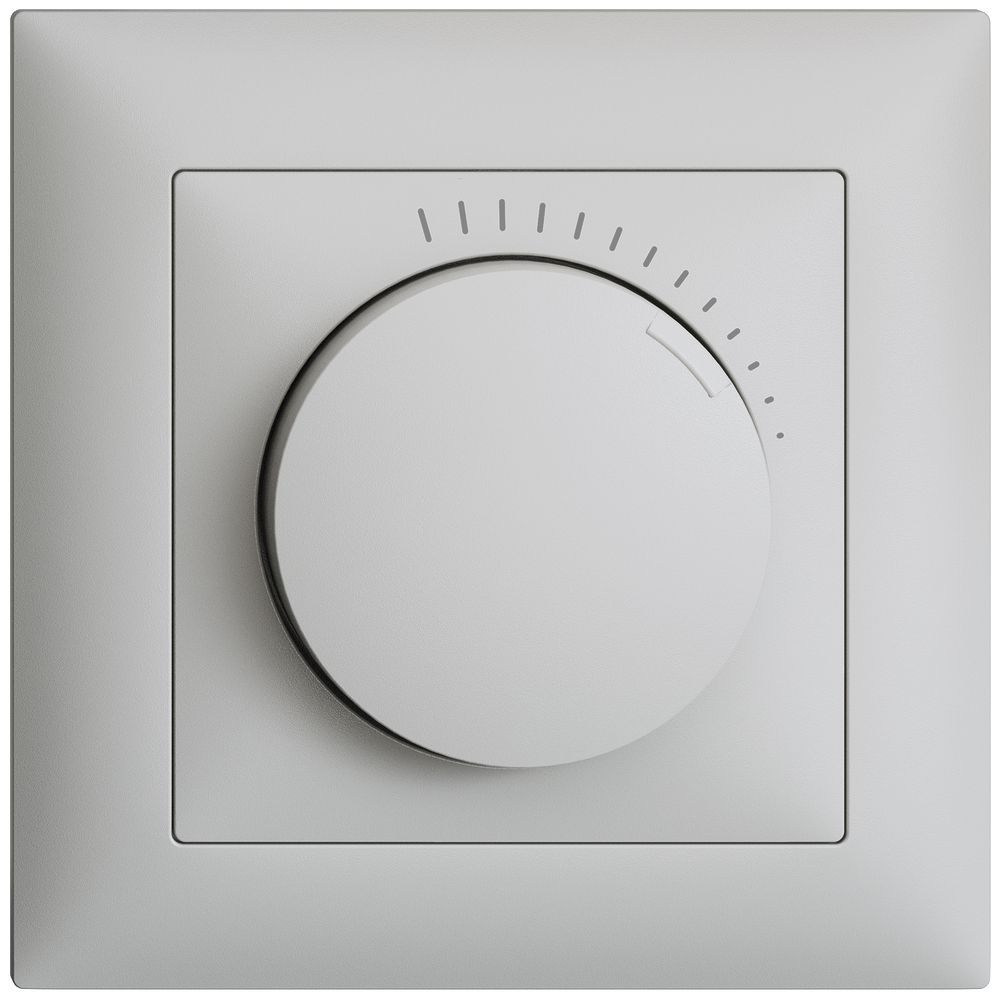 Kit de recouvrement ENC EDUE, p.régulateur de vitesse 88×88mm, gris clair