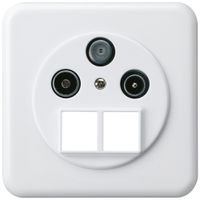 UP-Antennendose TV-R-SAT HMS basico C weiss