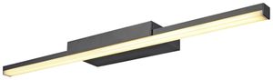 LED-Wandleuchte SLV GLENOS 60 12W 1170lm 3000/4000K 120° 615×80×39mm schwarz