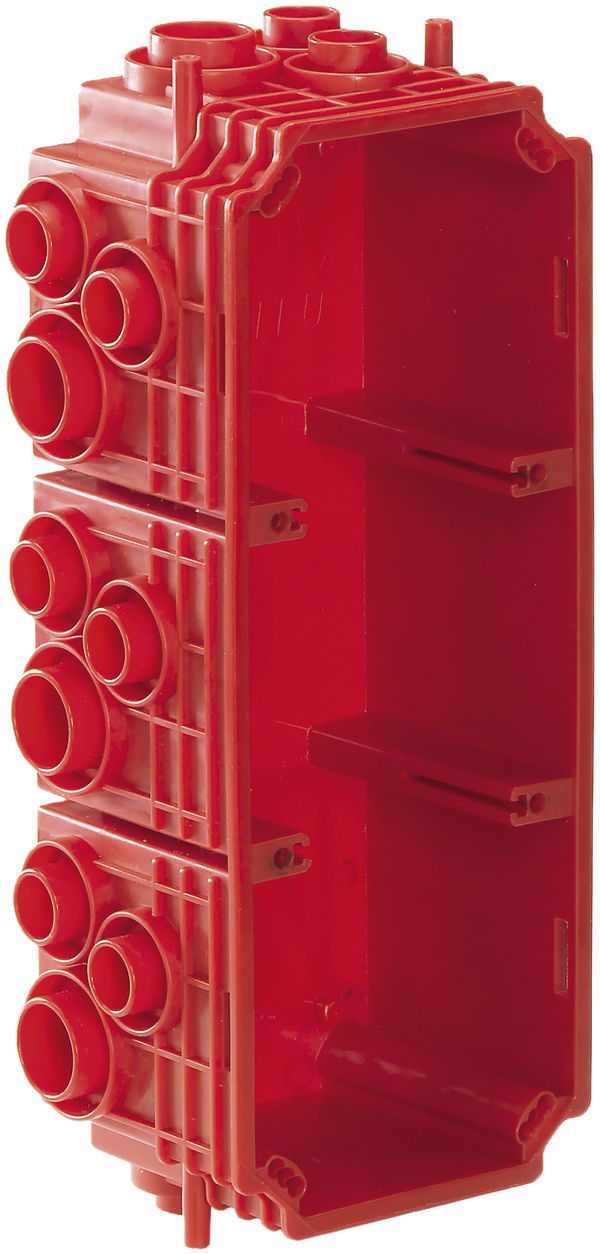 UP-Einlassdose MT Crallo-Fly Gr.I-I-I rot ohne Dosenträger