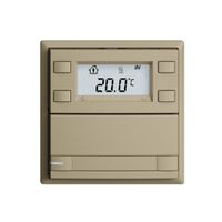 Pulsante RTH INC KNX 1×EDIZIOdue F sand, con carta+LED RGB