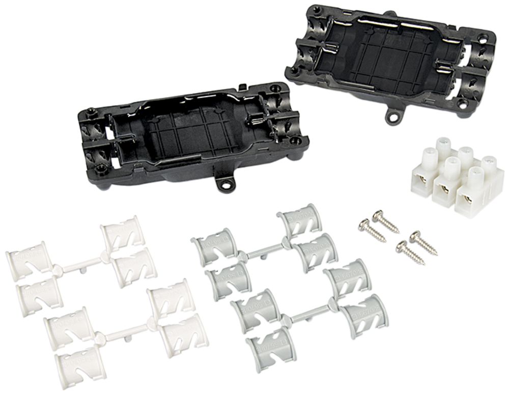 Manchon de jonction/dérivation Relilight V34P2 a.gel pour câble 3×1.5…4mm² IP68