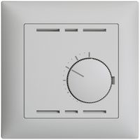 UP-Raumthermostat EDIZIOdue hellgrau ohne Schalter