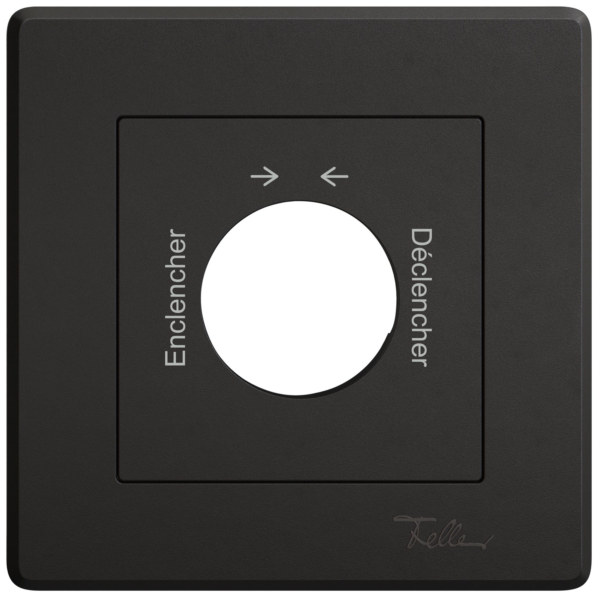 UP-Montageset EDIZIO.liv SNAPFIX® f.Schwenktaster m.Schloss Encl.→ ← Décl.sz