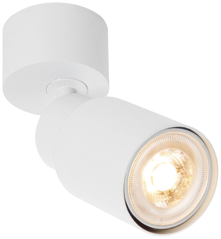 Spot SLV PURI 2.0 Tube CW GU10 1×6W VAR Ø55×123×97mm blanc