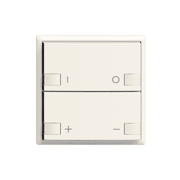 Frontset ON-OFF Dimmer 2K/2T ZEP EDIZIOdue weiss
