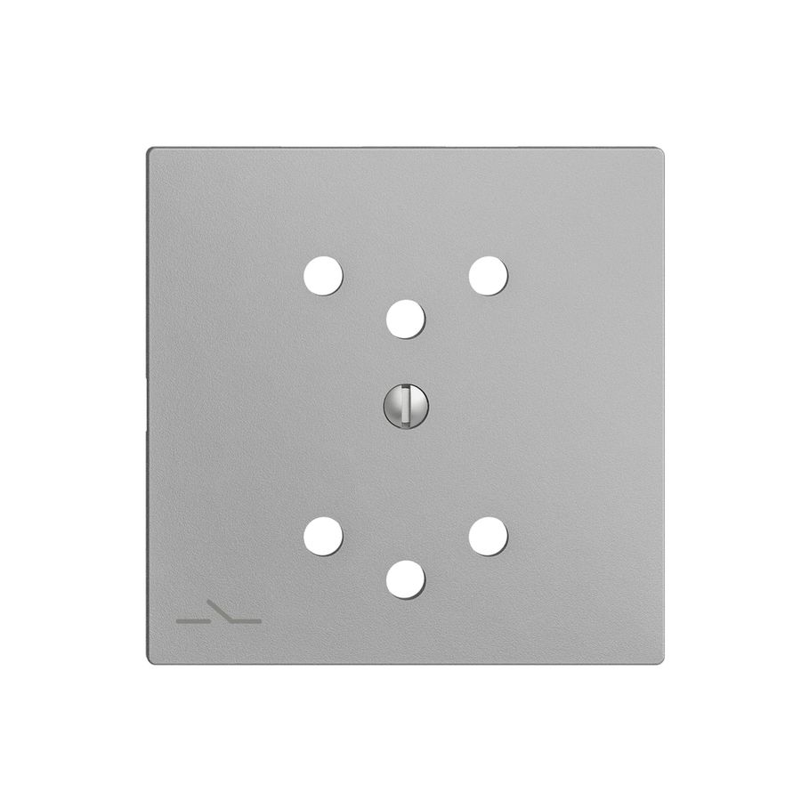 Frontplatte EDIZIOdue 2×T12 1×S silver