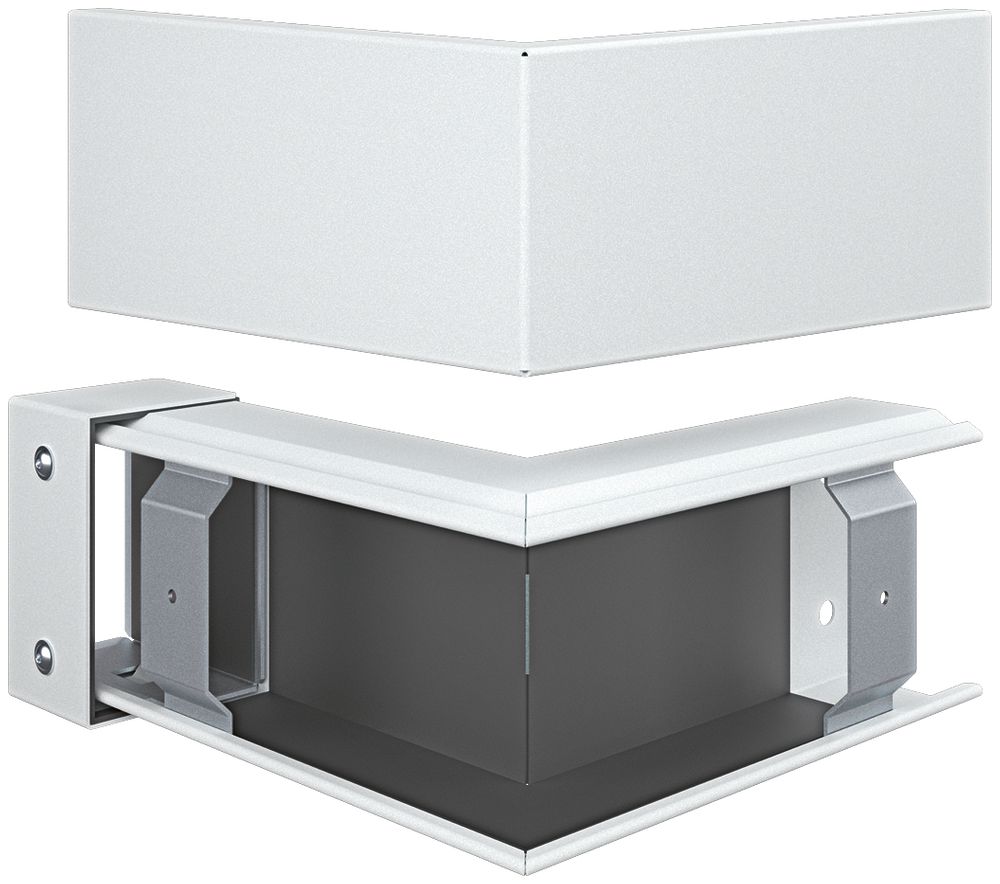 Angle extérieur tehalit FWK-Plus 60×100mm blanc trafic