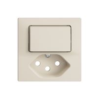 Frontset EDIZIOdue crema, 60×60mm T13