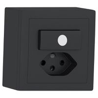 AP-Leuchtkombination I SIDUS A 1/3+T13 anthrazit