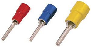 Stiftkabelschuh Intercable Stiftform PC 10mm² rot