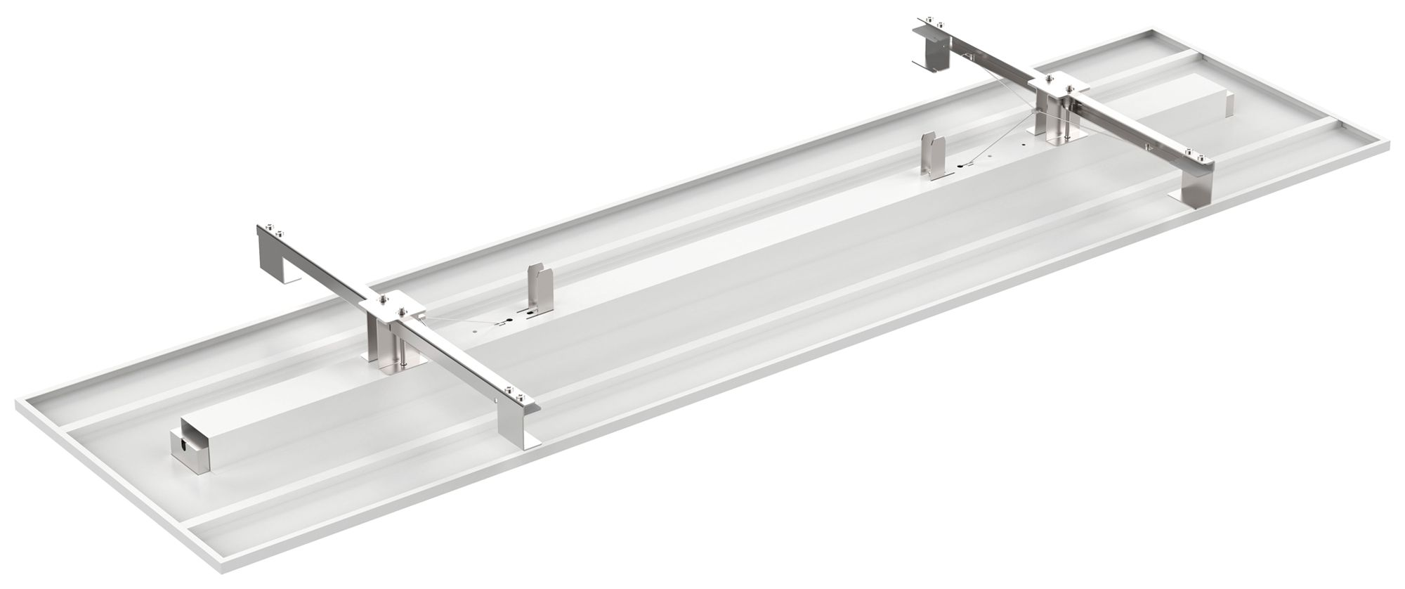 Lampada pannello LED DOTLUX WING 40W 6220lm 3000…5700K 1250×325×86mm bianco