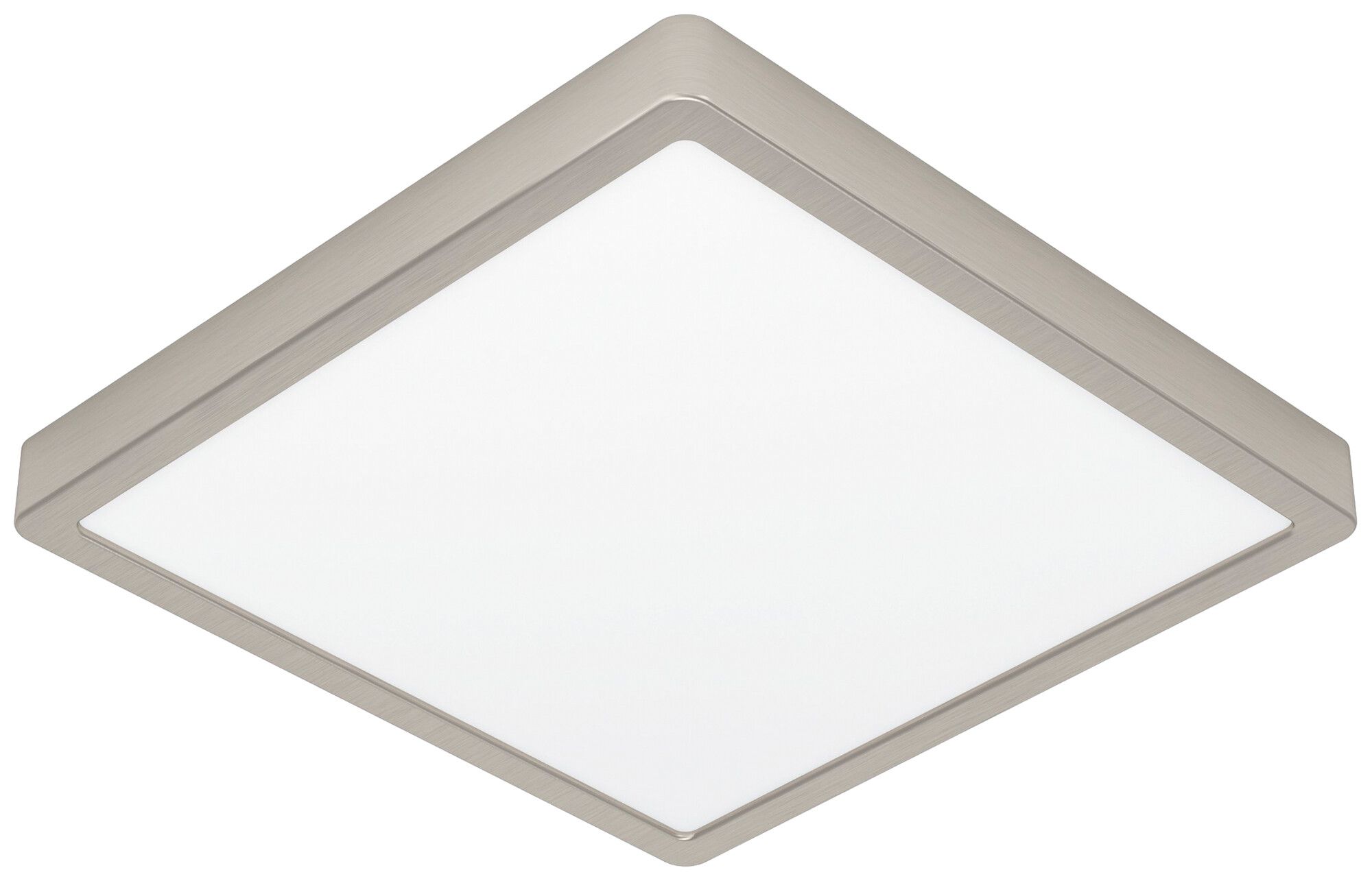 LED-Deckenleuchte Eglo FUEVA 16W 0…2000lm 2700…6500K IP44 DIM 295×25mm Nickel