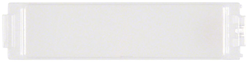 Supporto Hager elcom.modesta per inserto targhetta nome, per REN00xX, chiaro