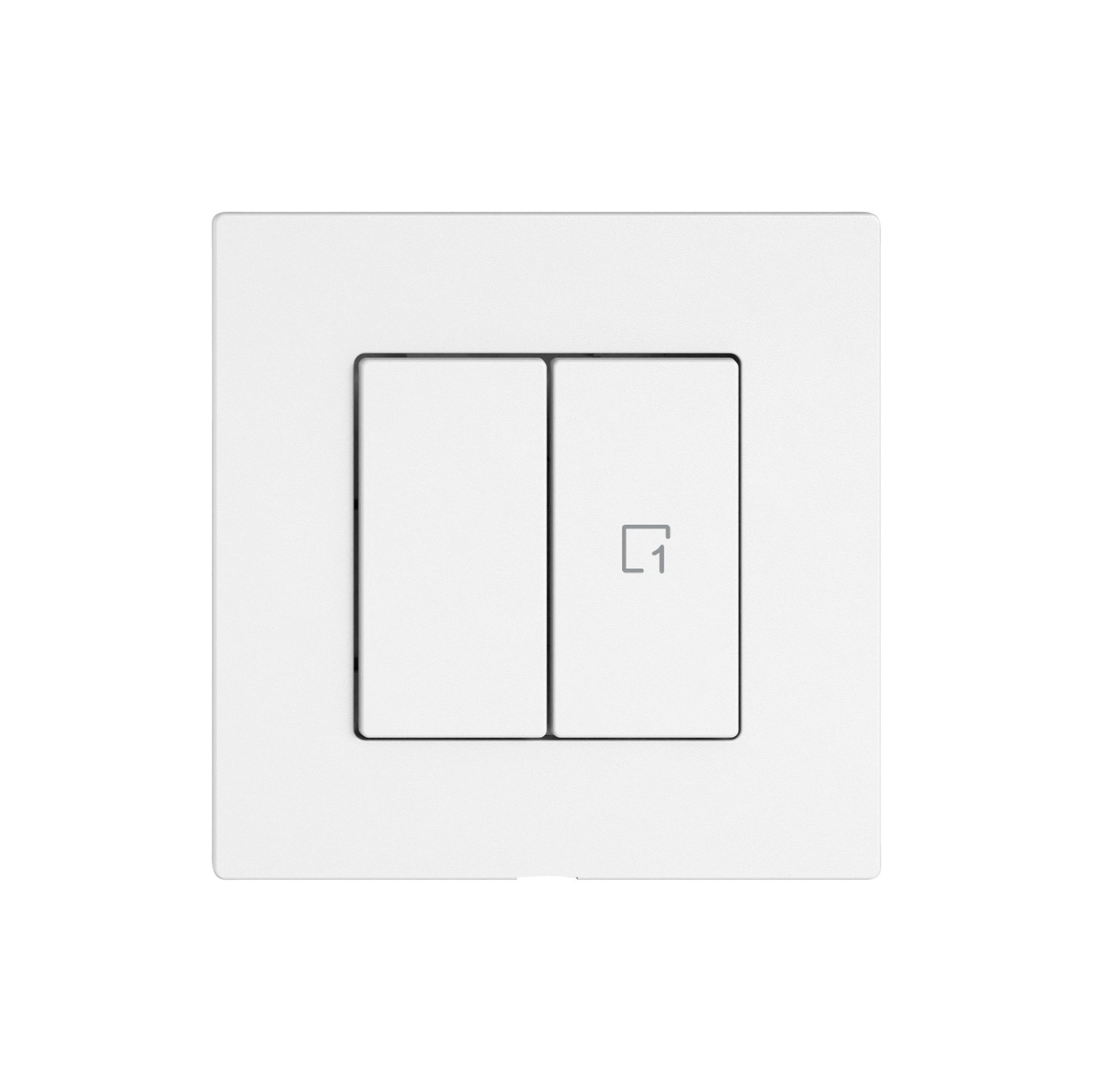 Comando per interruttore EDIZIO.liv Wiser SNAPFIX® 1C scena 2T bi