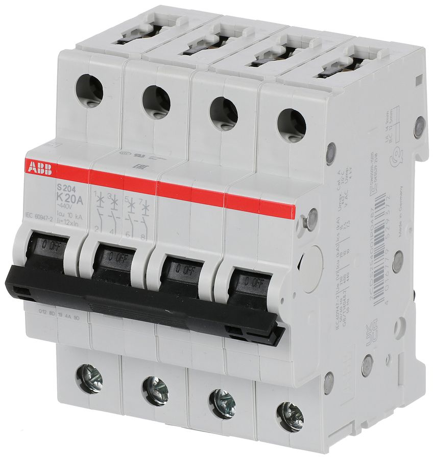 Disgiuntore SMISSLINE TP, 2L, B, 25A, 30kA
