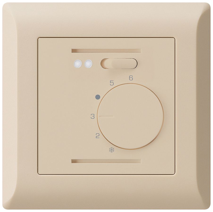 Termostato ambiente INC kallysto.line beige per riscaldamento pavimento