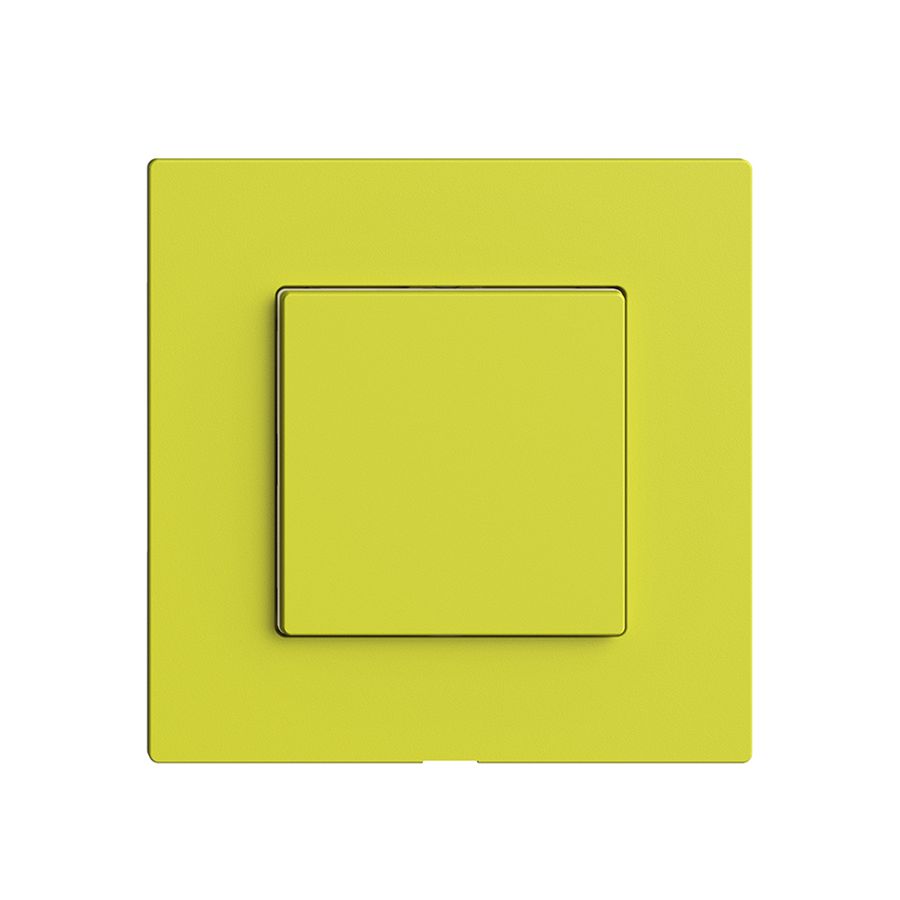 Druckschalter 1K/1T Edue Wiser lemon