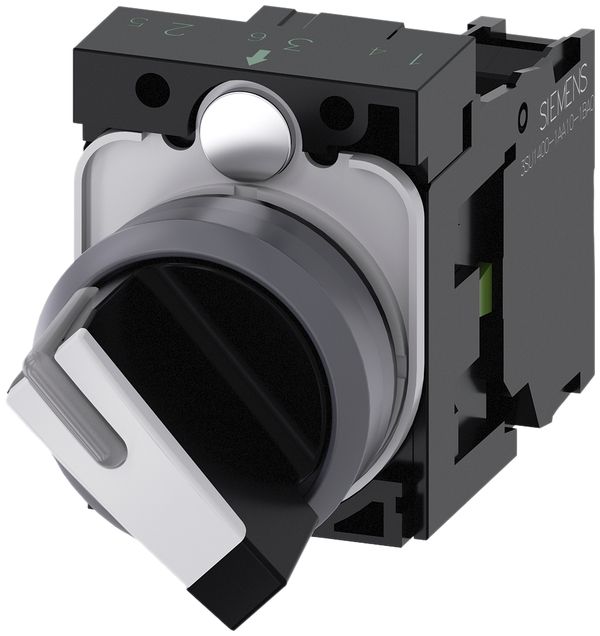 Knebelschalter Siemens SIRIUS ACT Halter 1S O-I Metallfrontring