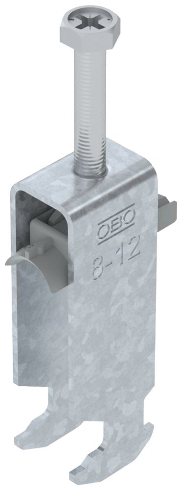 Fixation rapide BET 2056 pied à H mat.synthétique 8…12mm 3×câble acier Zn-ch-im