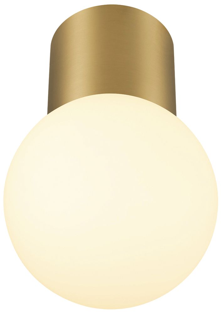 Deckenleuchte SLV VARYT E14 1×6W IP44 DIM Ø76×80mm Messing