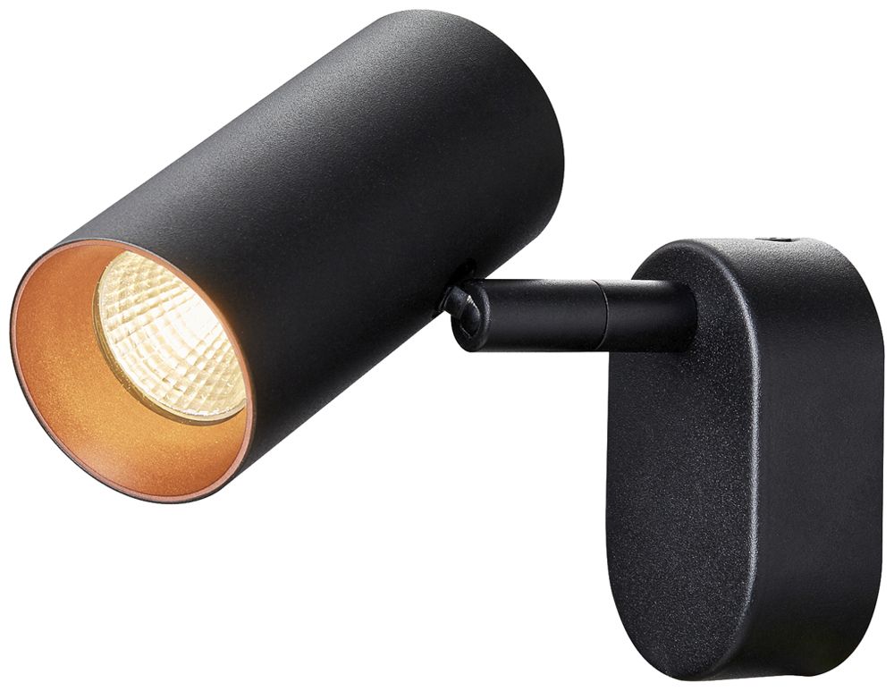 LED-Spot SLV NOBLO 6W 740lm 927 DIM 90×105×127mm schwarz